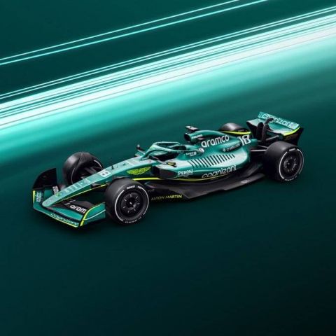 El AMR 22 de Vettel y Stroll, presentado en sociedad